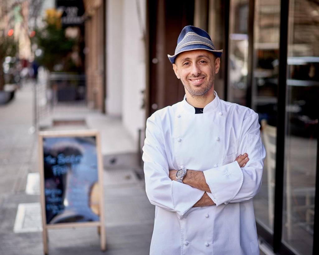 Philip Guardione, Executive Chef della catena di ristoranti siciliani Piccola Cucina a New York.